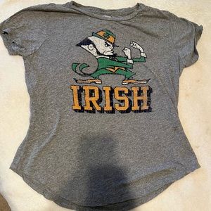 Vintage-Style American Eagle (Tailgate Collection) Notre Dame Women’s T-Shirt